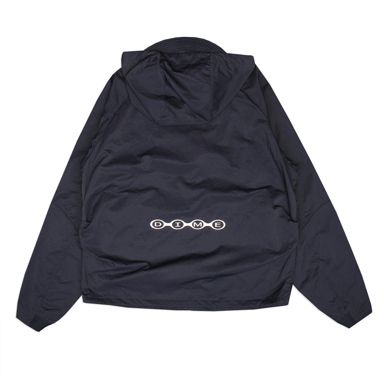 Dime - Crinkled Tech Windbreaker
Color : Dark Navy