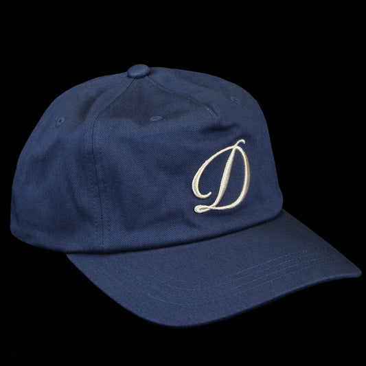 Dime - Cursive D Worker Cap 
Color : Marine