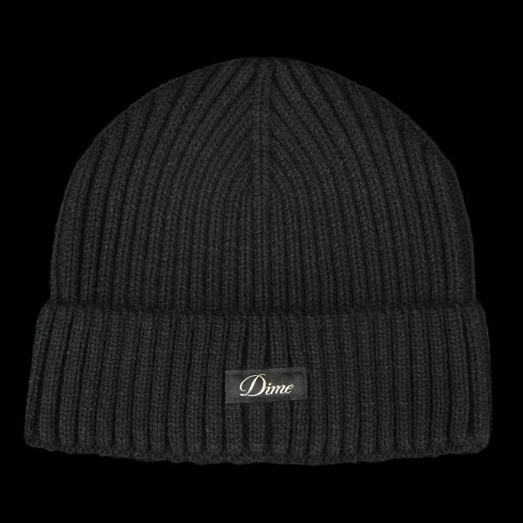 Cursive Rib Beanie