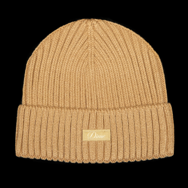 Dime - Cursive Rib Beanie
Color : Coffee