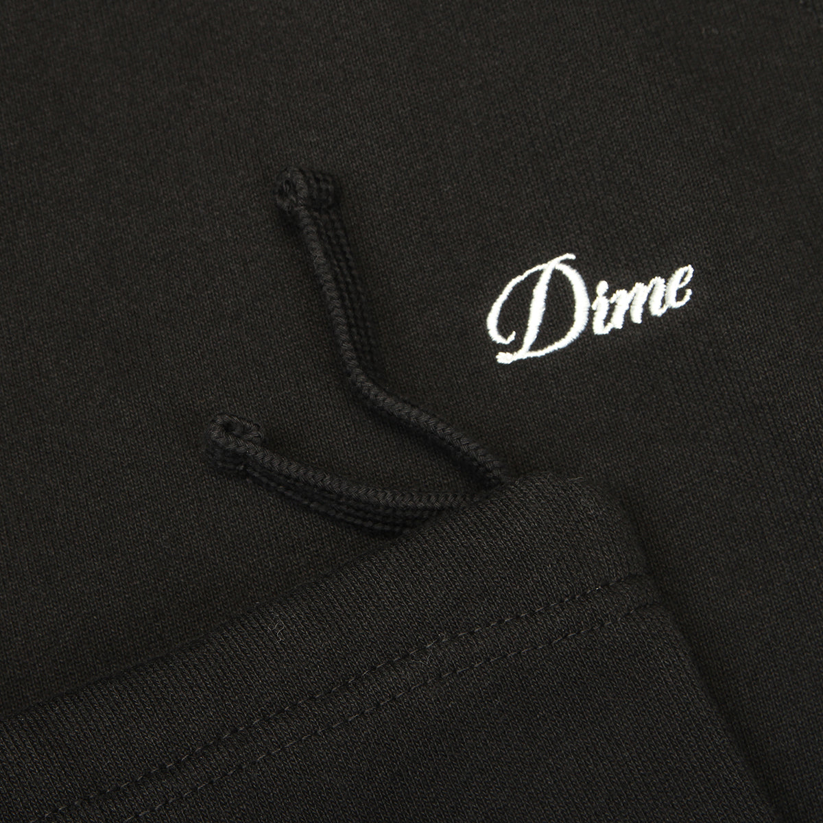 Dime - Cursive Small Logo Sweatpants
Color : Black