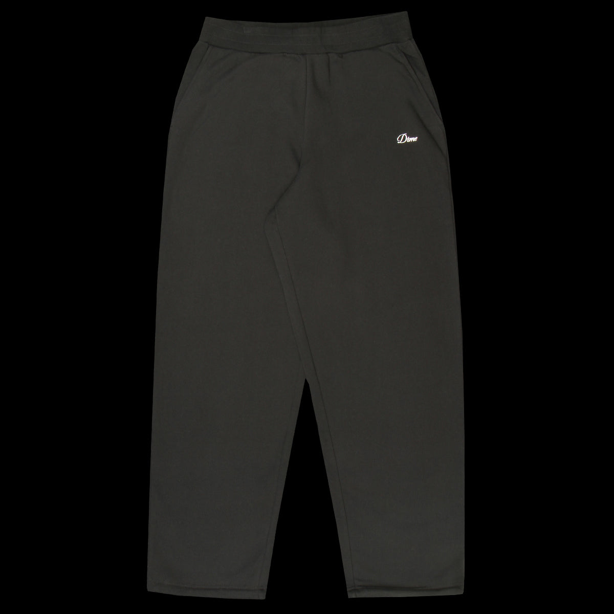 Dime - Cursive Small Logo Sweatpants
Color : Black