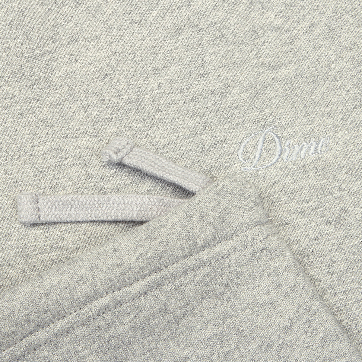 Dime - Cursive Small Logo Sweatpants
Color : Heather Grey