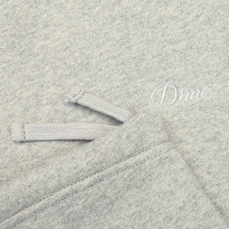 Dime - Cursive Small Logo Sweatpants
Color : Heather Grey