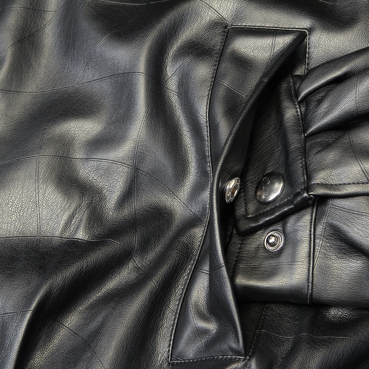 Dime - Debossed Wavy Jacket
Color : Black