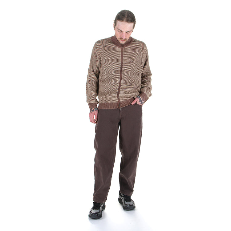 Dime | Classic Baggy Denim Pants
Color : Brown Washed