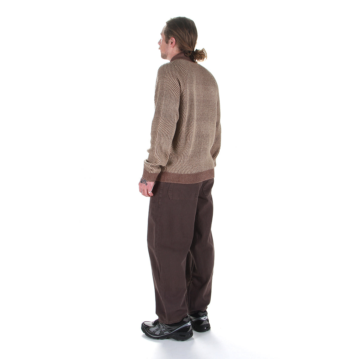 Dime | Classic Baggy Denim Pants
Color : Brown Washed