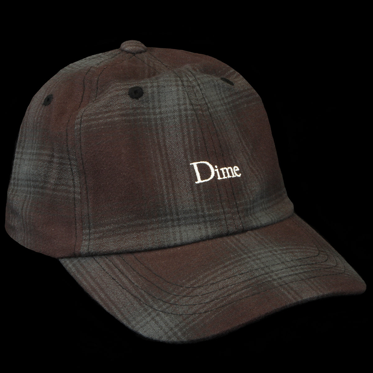 Dime - Flannel Low Pro Cap
Color : Bordeaux