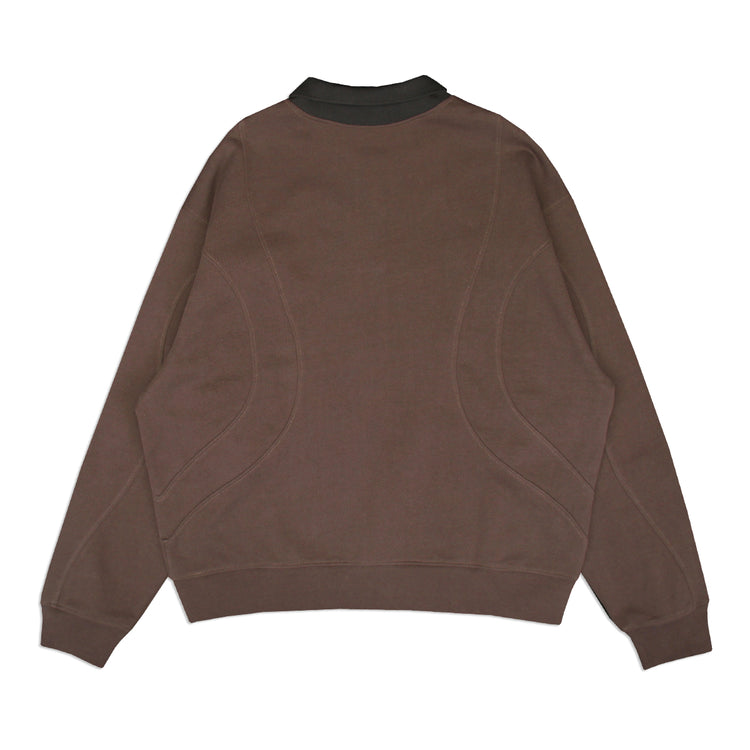 Dime - French Terry Rugby
Color : Brown