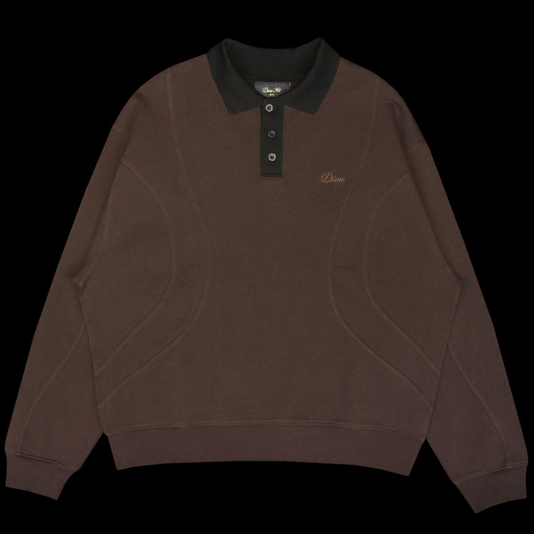 Dime - French Terry Rugby
Color : Brown
