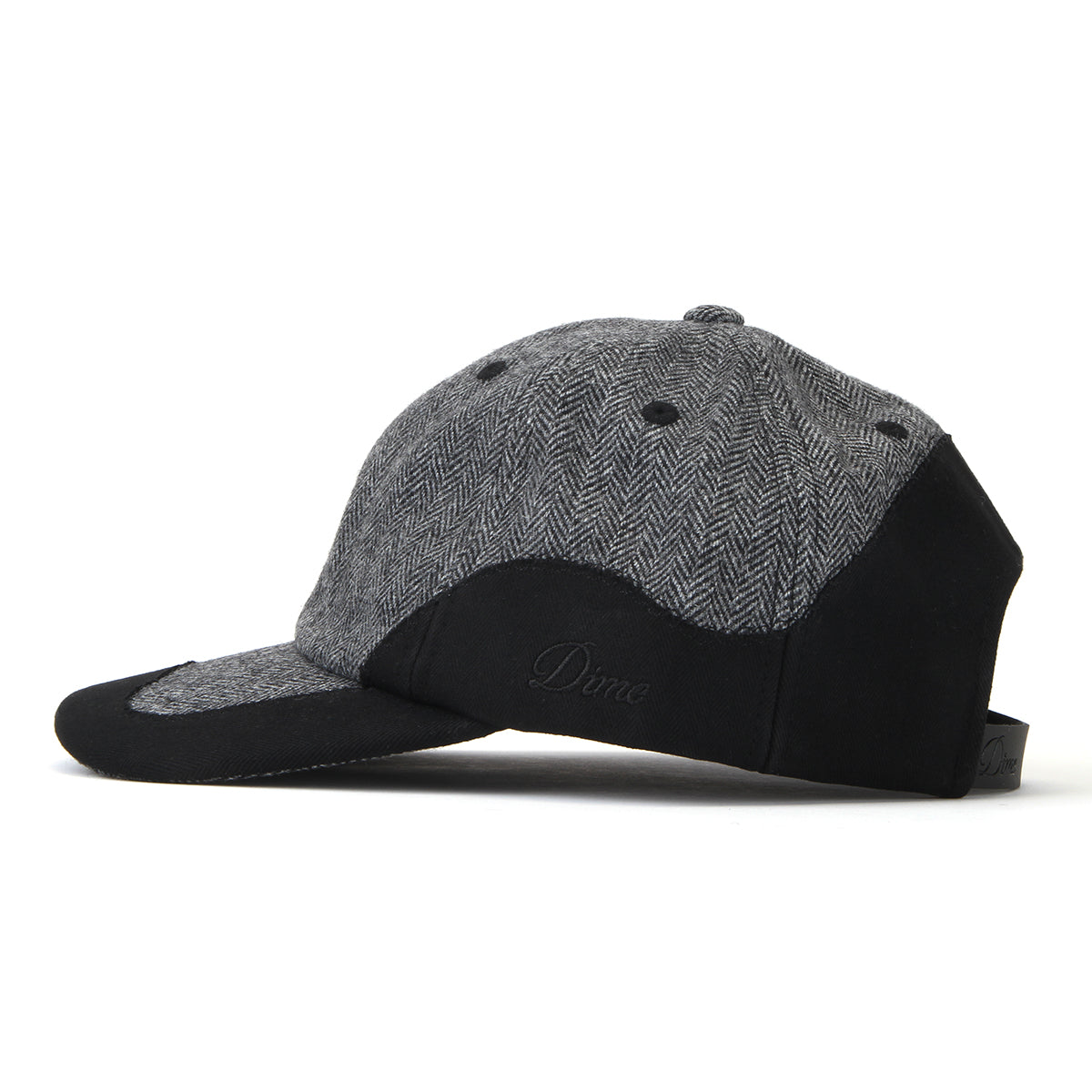 Dime - Heritage Low Pro Cap
Color : Black Contrast