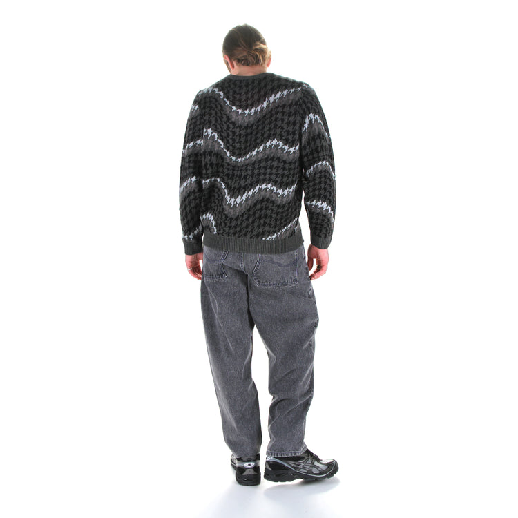 Dime | Houndstooth Knit
Color : Coal