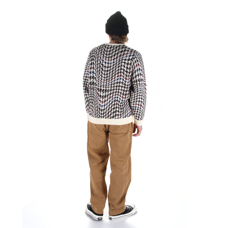 Dime | Houndstooth Knit
Color : Cream