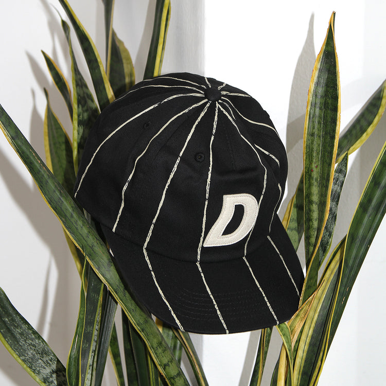Dime - Pinstriped Worker Cap
Color : Black
