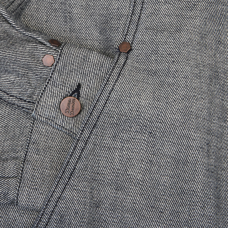 Dime - Pleated Denim Jacket
Color : Reversed Indigo