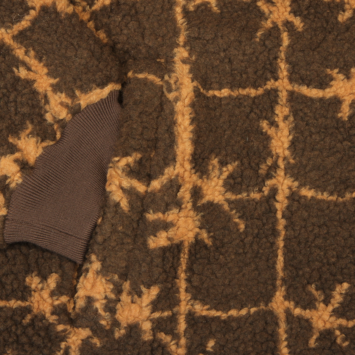 Dime - Polar Fleece Sherpa Zip
Color : Brown