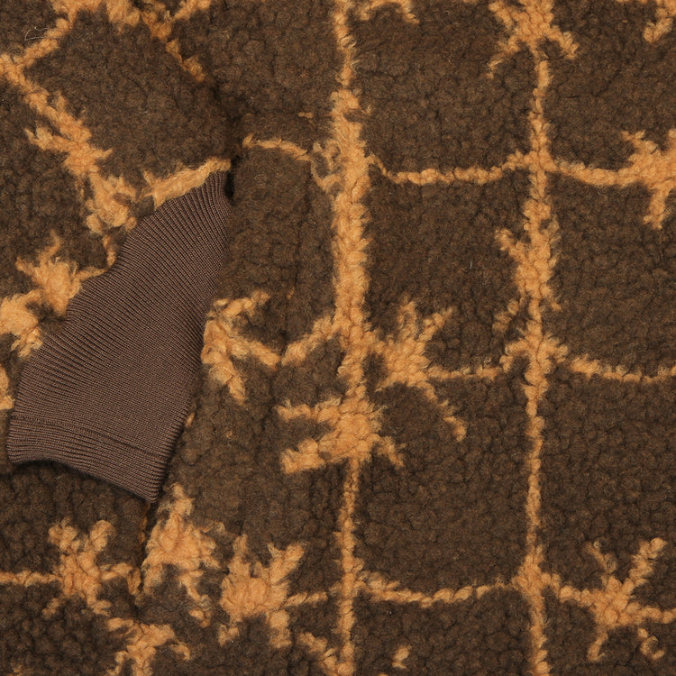 Dime - Polar Fleece Sherpa Zip
Color : Brown