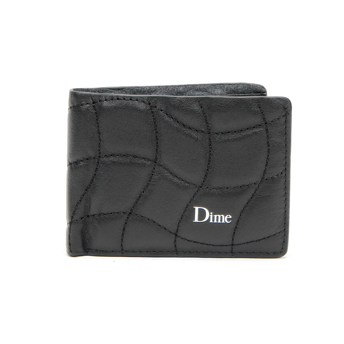 Dime Quilted Bifold Wallet Black