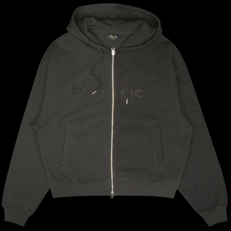 Dime - Reverse French Terry Zip Hoodie
Color : Vintage Black