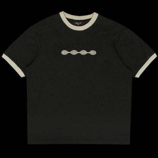 Dime - Space Ringer T-Shirt
Color : Black