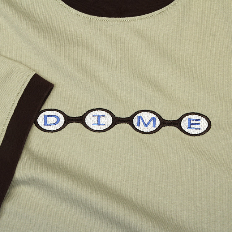 Dime - Space Ringer T-Shirt
Color : Sage