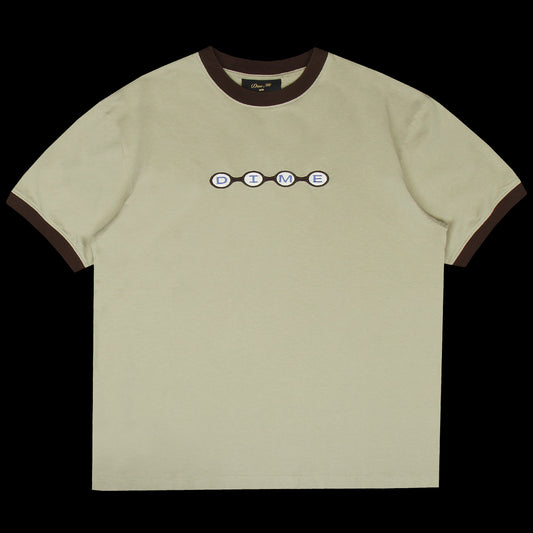 Dime - Space Ringer T-Shirt
Color : Sage