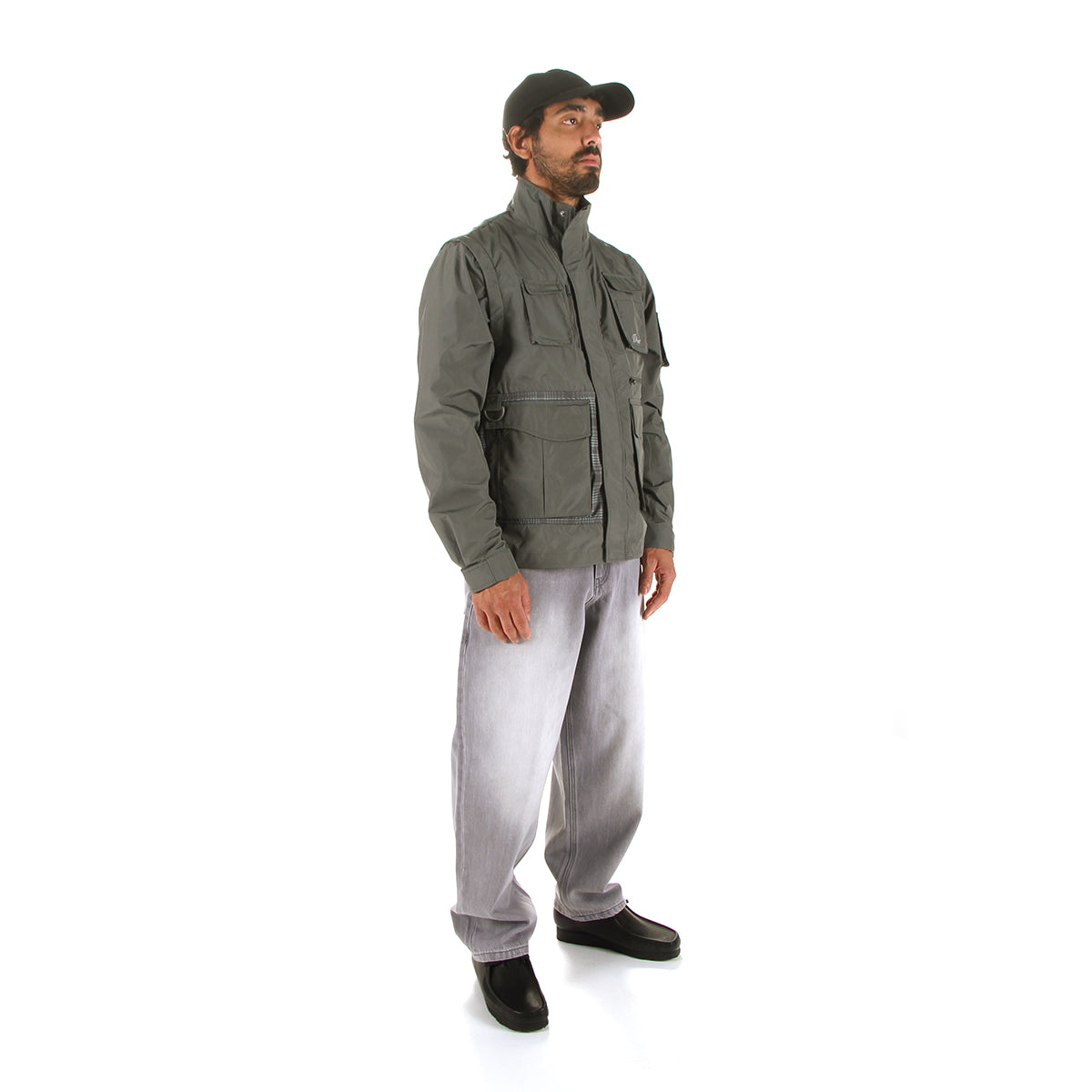 Dime | Fishing Zip-Off Jacket
Color : Olive