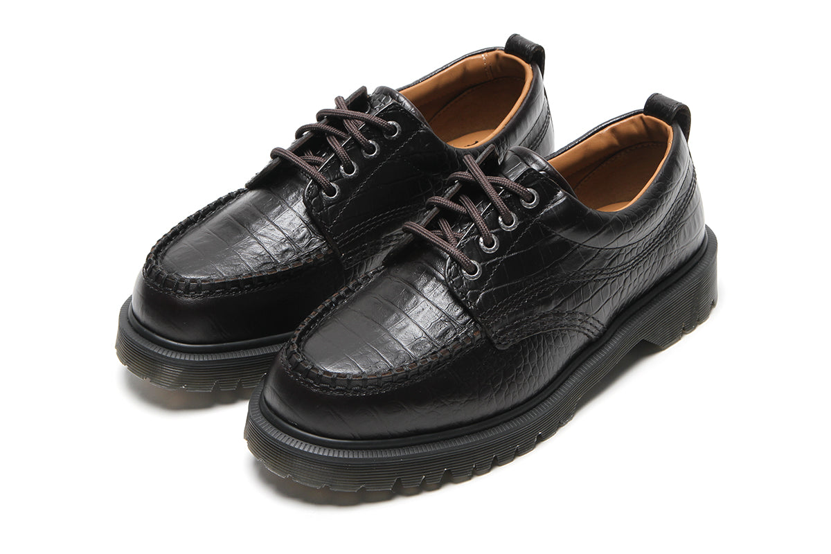 Lowell Crocodile Embossed Analine Leather – Premier