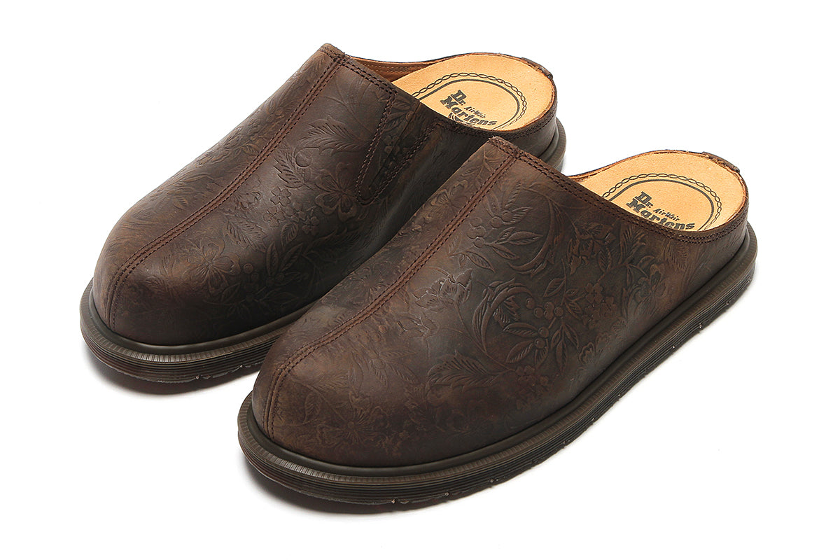Dr. Martens - San Mule
Style # 43606200
Color : Dark Brown Floral