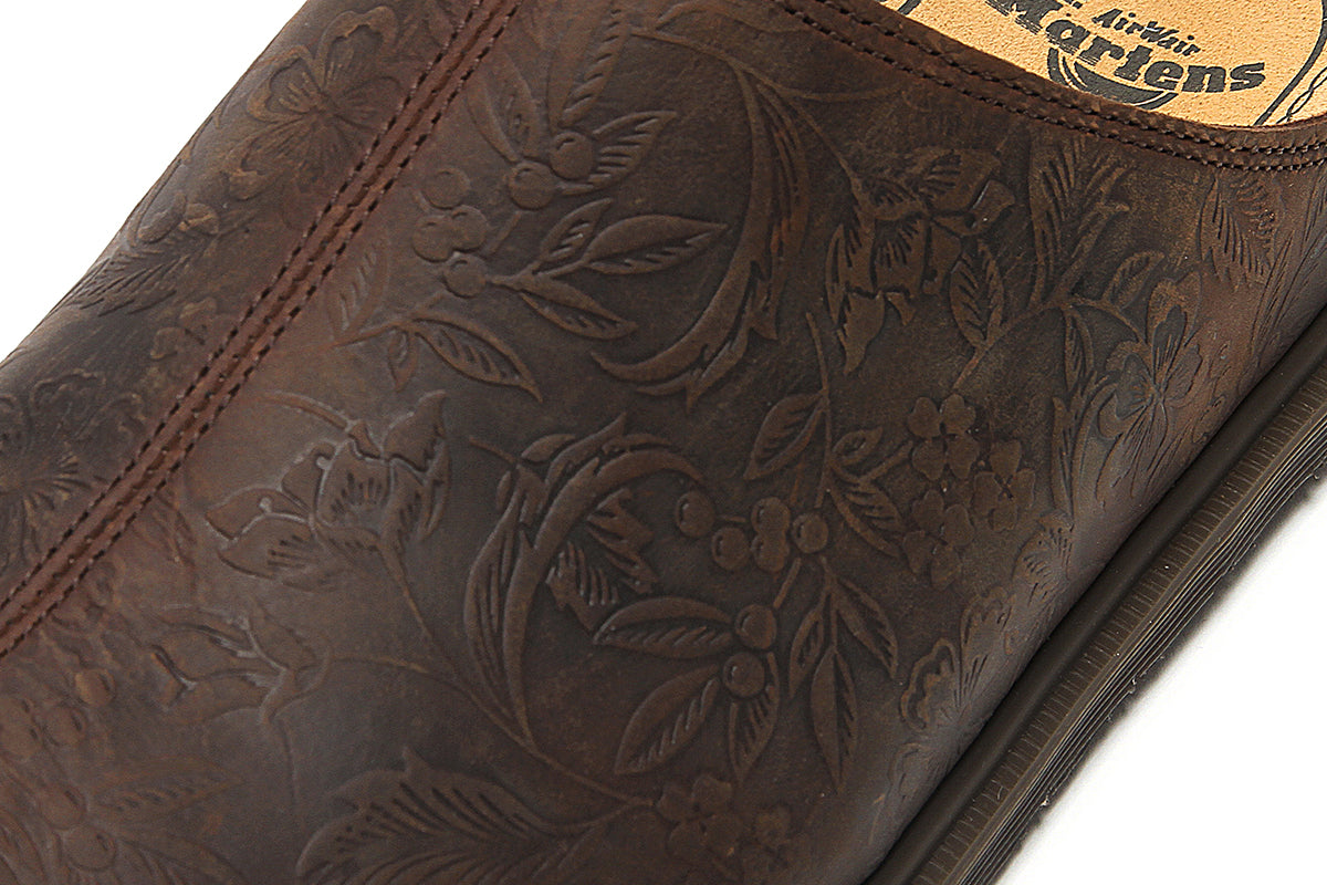 Dr. Martens - San Mule
Style # 43606200
Color : Dark Brown Floral