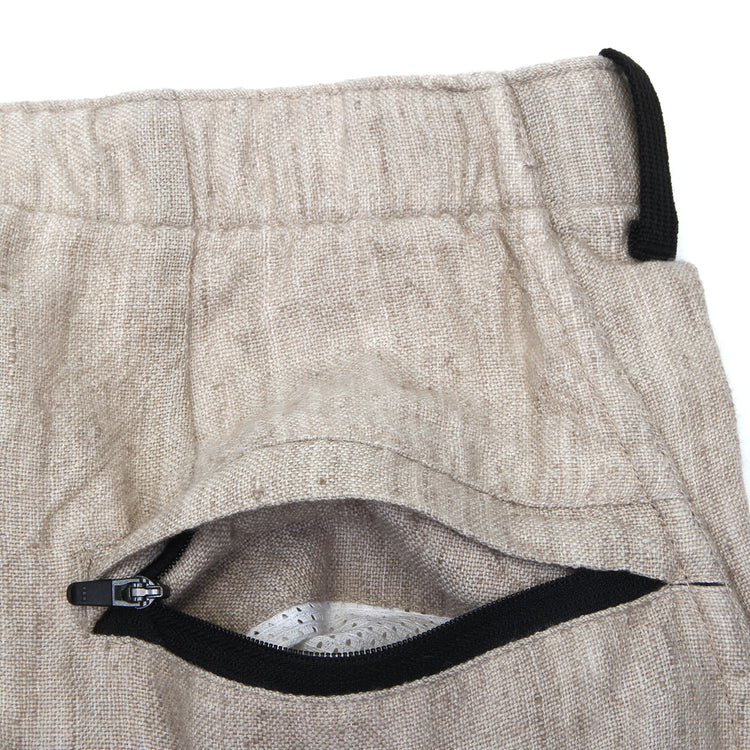 Earth Studies - Pleated Trouser
Style # MP-111
Color : Natural Linen