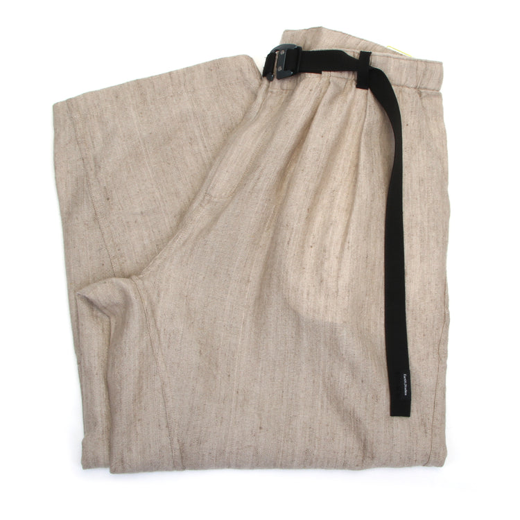 Earth Studies - Pleated Trouser
Style # MP-111
Color : Natural Linen