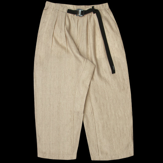 Earth Studies - Pleated Trouser
Style # MP-111
Color : Natural Linen