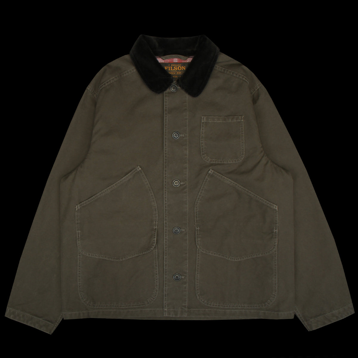 Filson - Canvas Outfitter Jacket
Style # F1420299335
Color : Peat