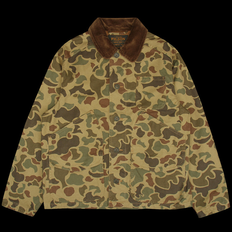 Filson - Canvas Outfitter Jacket
Style # F1420299335
Color : Tundra Shrub Camo