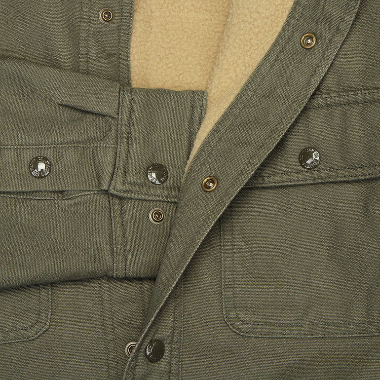 Filson | Fleece Lined Jac-Shirt Service Green