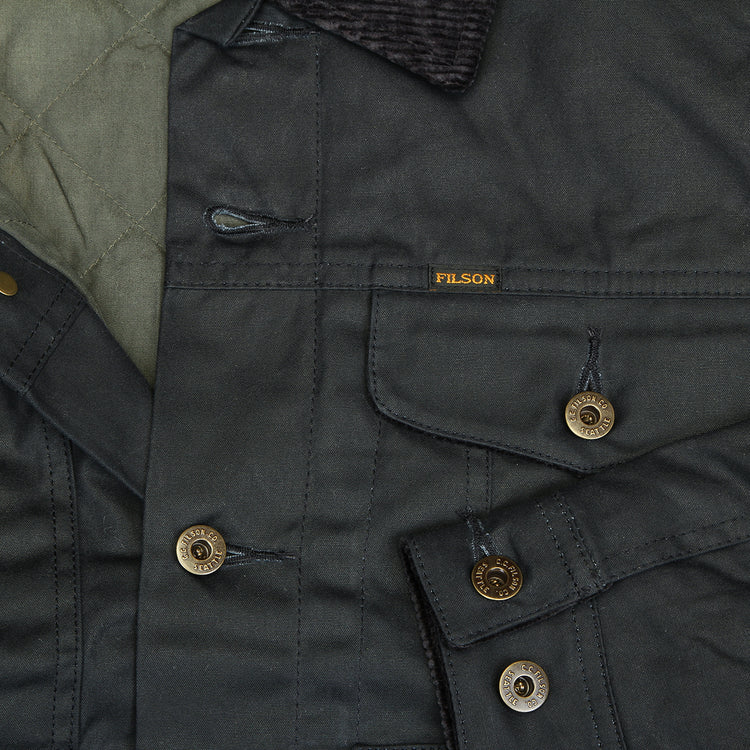 Filson - Insulated Short Cruiser Jacket
Style # F1420299336
Color : Harbor Blue