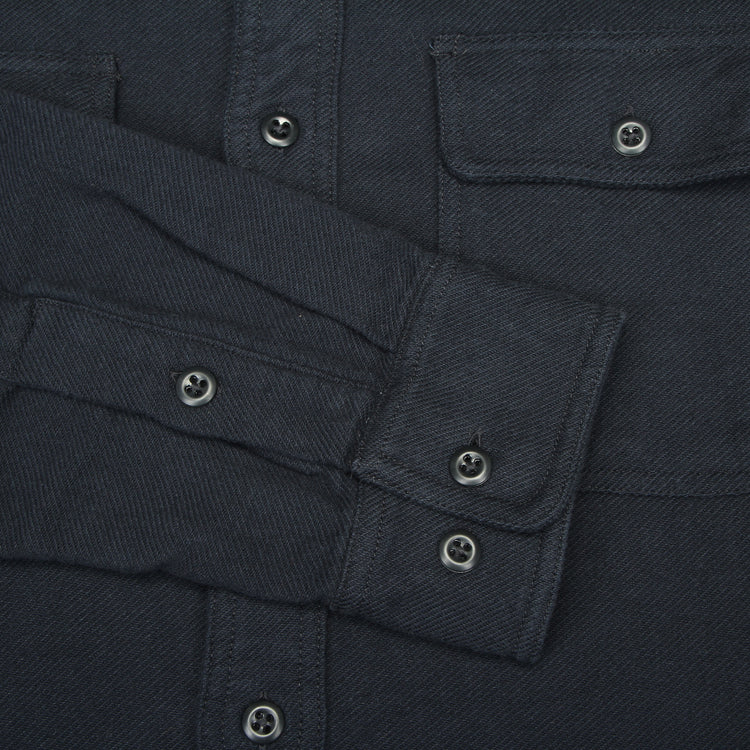 Filson | Vintage Flannel Work Shirt Dark Navy Salut