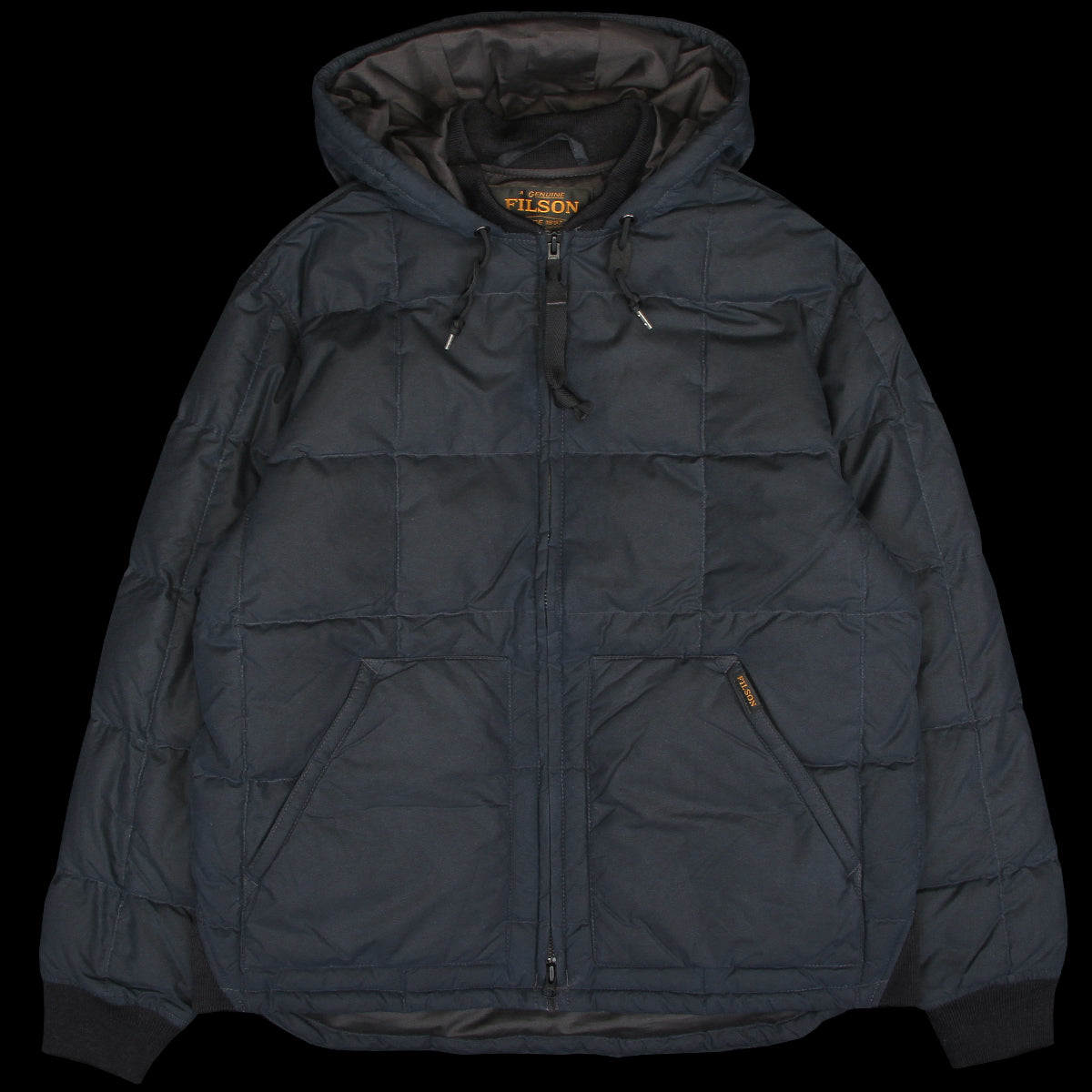 Filson - Waxed Down Jacket
Style # F1420299979
Color : Night Sky