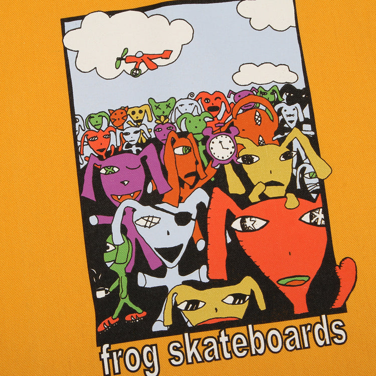 Frog - Party Monster Tote Bag
Color : Yellow