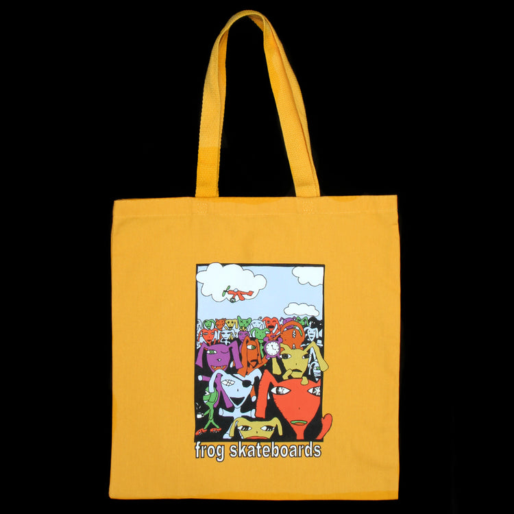 Frog - Party Monster Tote Bag
Color : Yellow