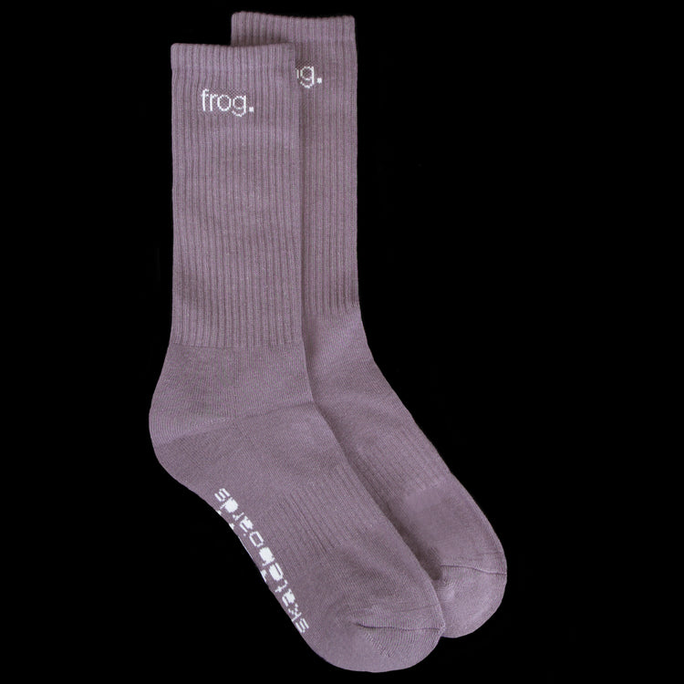Frog Socks
Color : Plum