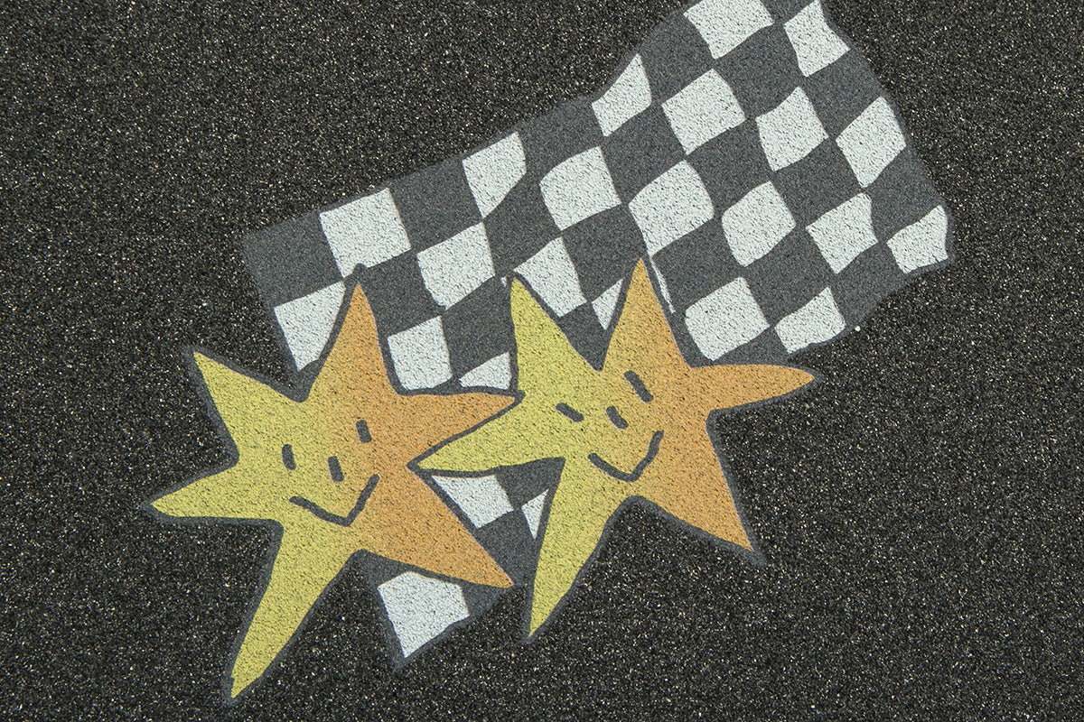 Frog - Stars Grip Tape
Color : Black