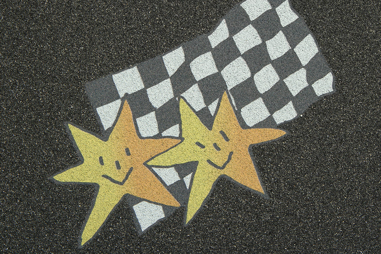 Frog - Stars Grip Tape
Color : Black