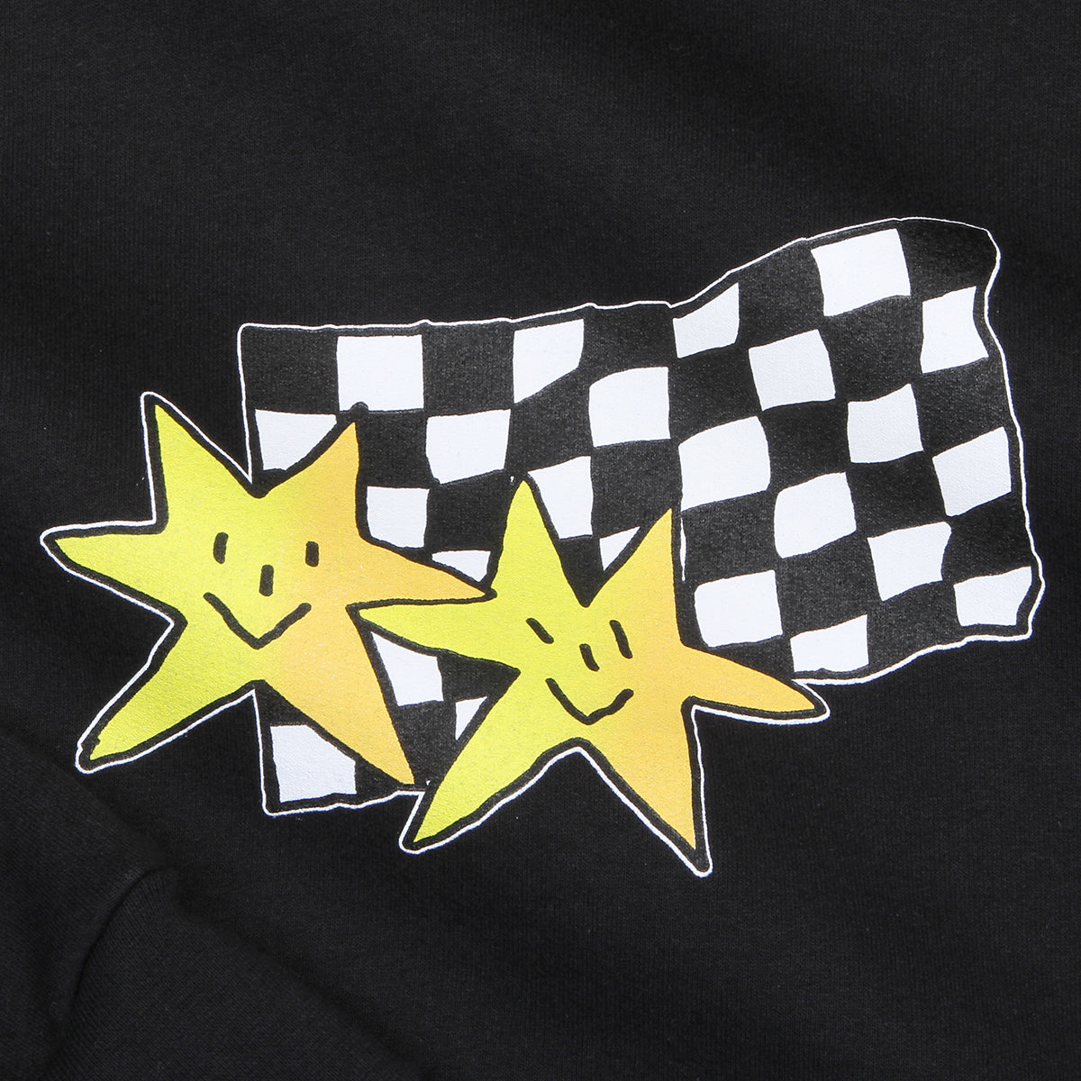 Frog - Premium Stars Crewneck
Color : Black