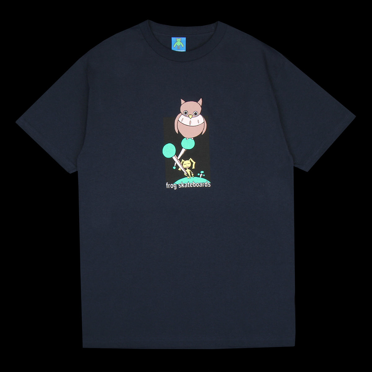 Frog - Wise One T-Shirt
Color : Navy