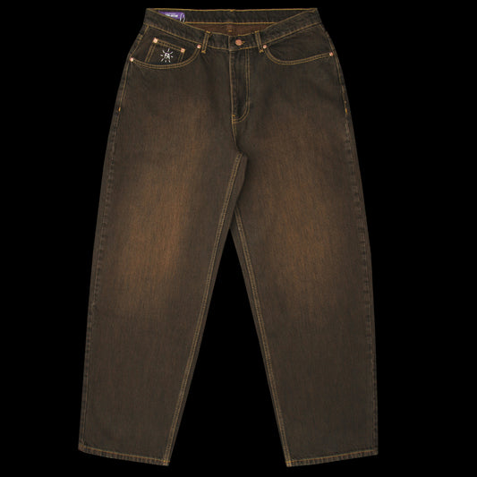 Fucking Awesome | Fecke Baggy Denim Jeans Color : Dark Brown