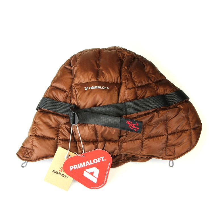 Gramicci - G-Zero Primaloft Hat
Color : Cola