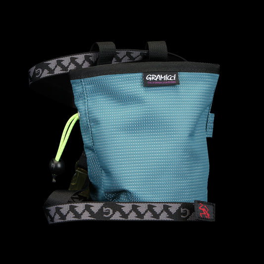 Gramicci - Chalk Bag
Color : Teal / Black