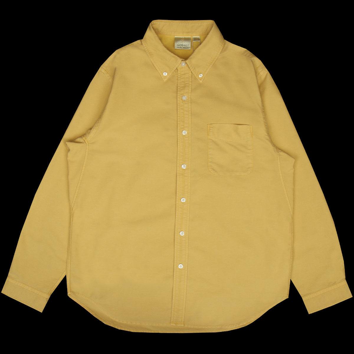 Gramicci - Classic Oxford Thermolite Shirt
Style # G6FM-J033
Color : Citrine Pigment